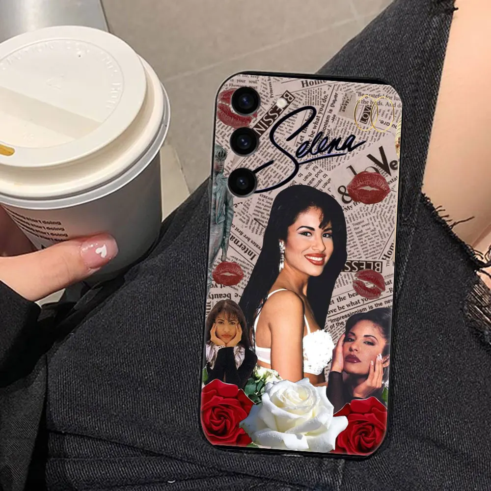 S-Selena Q-Quintanilla Phone Case For Samsung Galaxy S24 S23 S22 S21 S20 FE S25 LITE PLUS ULTRA 5G Silicone Case Funda Shell