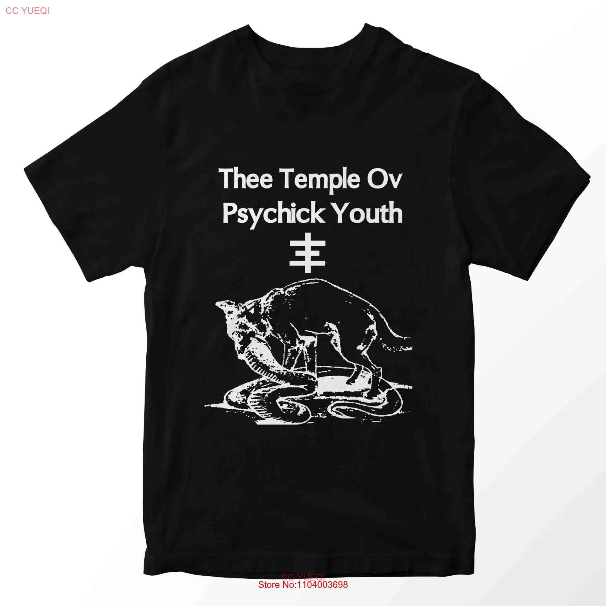 Psychic TV T Shirt long or short sleeves