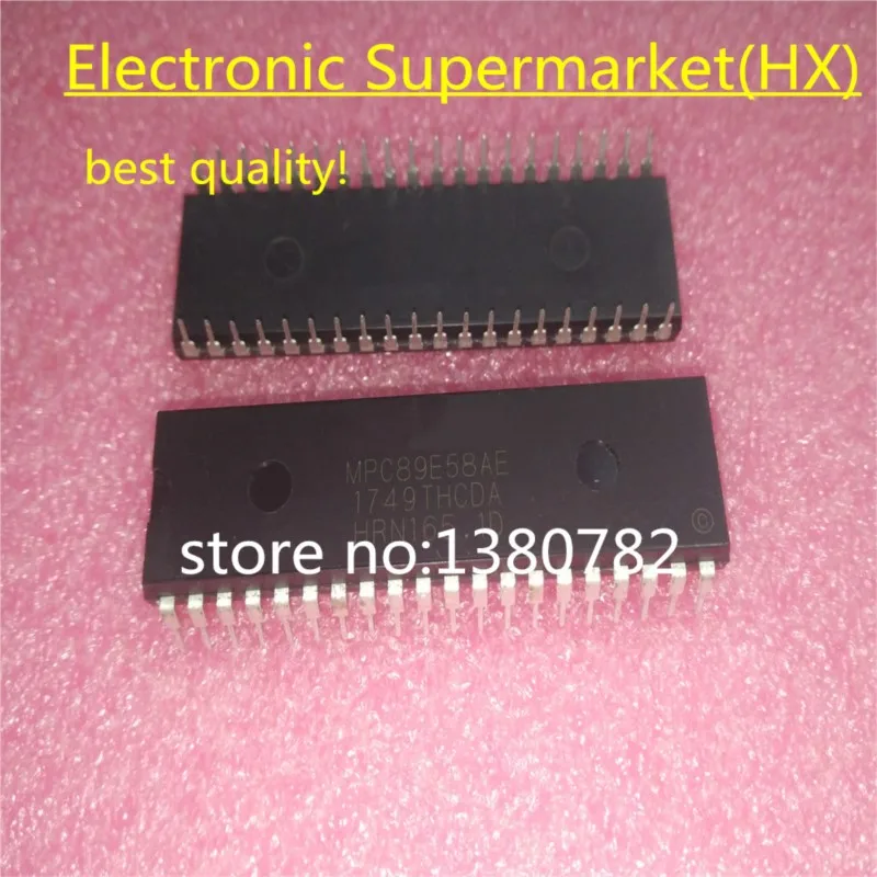 Free Shipping 10pcs-50pcs/lots MPC89E58AE MPC89E58 DIP-40 New original IC In stock!