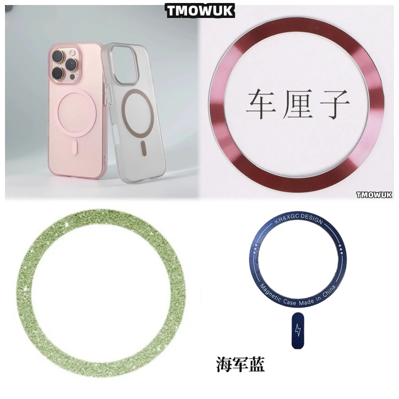 

For OPPO Reno 6 12 10 Pro Find N X3 X8 Ultra For Magsafe Magnetic Ring Sticker Wireless Charging Dock