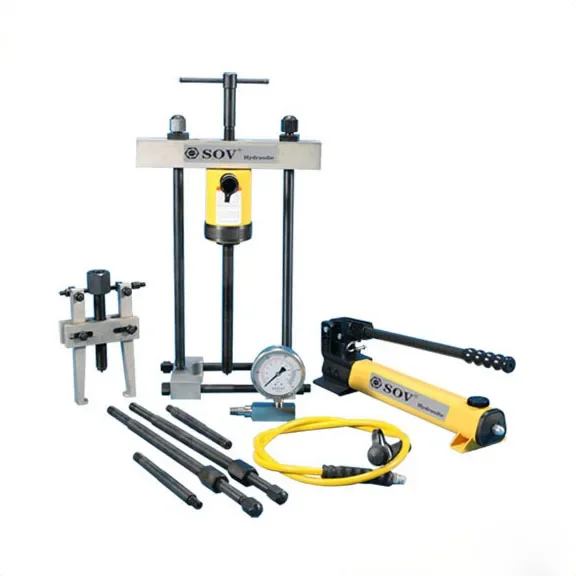 Standard Hydraulic Puller Sets  with various hydraulic kits for bearing unloading