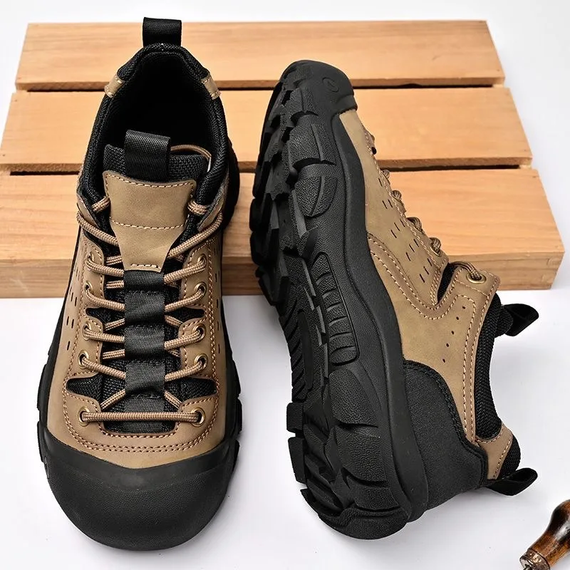 Zapatos de senderismo antideslizantes para hombre, calzado deportivo de escalada, talla grande 46, novedad de 2024