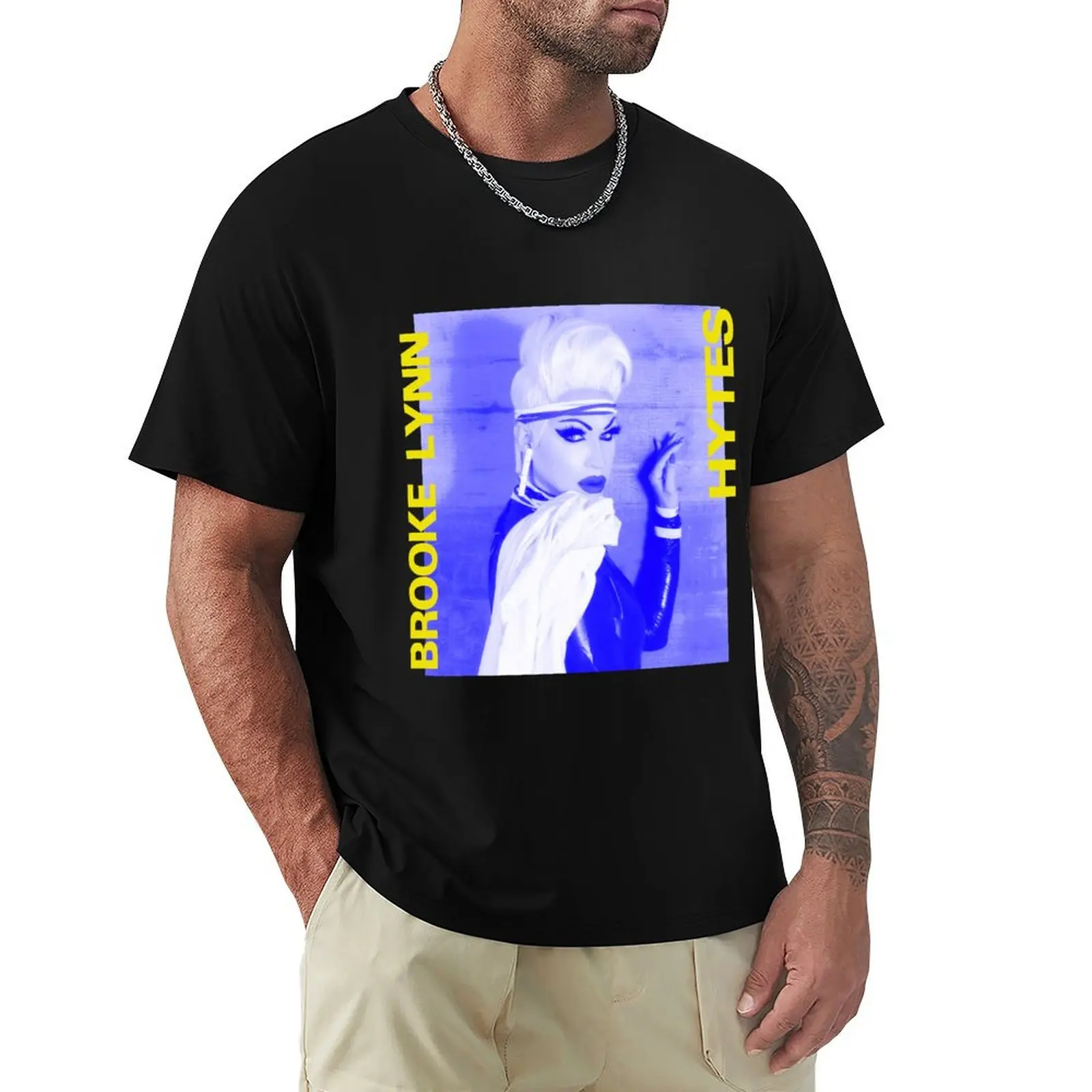 

Brooke Lynn hytes || blue T-Shirt vintage clothes vintage t shirts plus size tops tops mens white t shirts