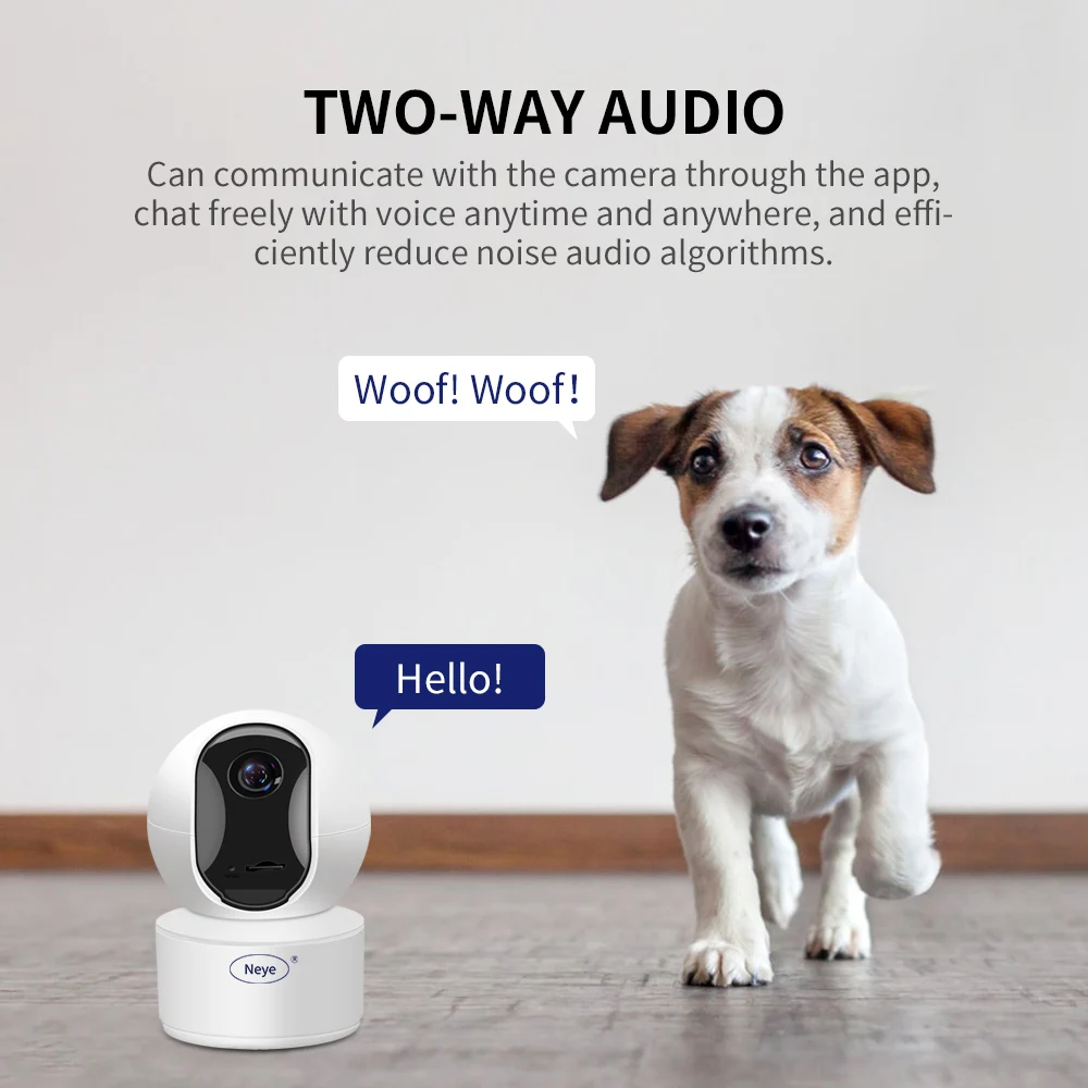 Neye 8MP 4K S5 WiFi Smart Camera Home Indoor 1080P HD Camera AI Automatic Tracking 360 ° Pan Tilt IP Camera Security Camera