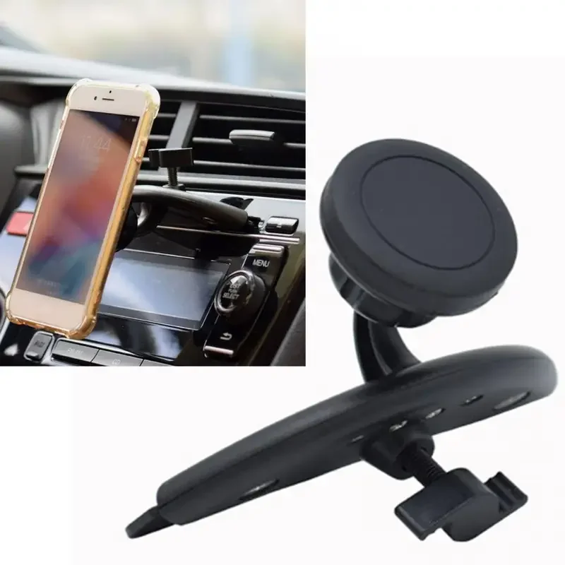 

360 magnetic car phone mount holder universal car CD player slot for iPhone tablet GPS car cell mobile smartphone stand