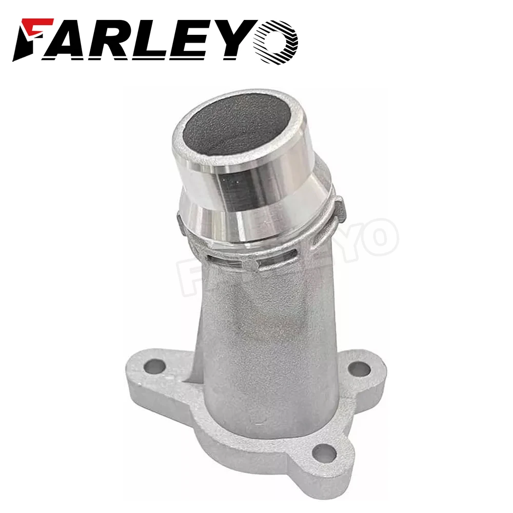 

Farleyo 11118511205 Aluminum Engine Coolant Flange Pipe For BMW F30 G20 X1 X2 X3 X4 320i 530i 730i Engine Water Hose Connector