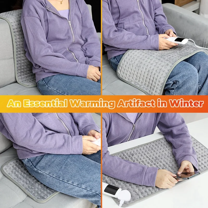 Timed Heating Pad, 9-Speed Temperature Adjustment, 4-Speed Warm Winter Insulation Blanket