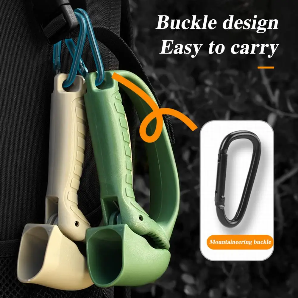 Fish Lip Gripper With Carabiner Anti-slip Handle Fish Mouth Grabber Fish Control Clamp Pliers Catcher Tong Fishing Accessories