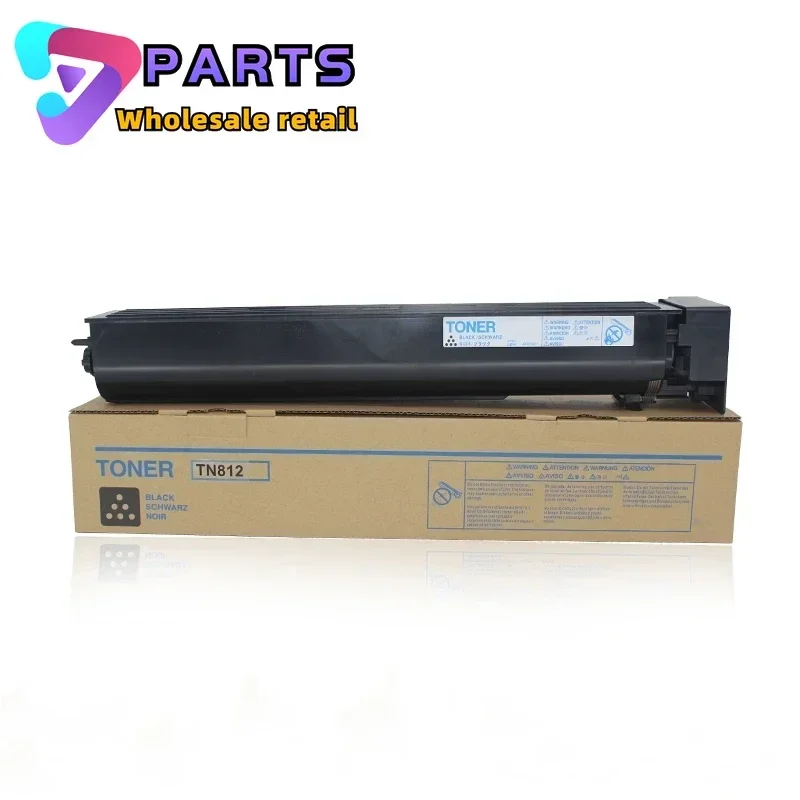 1PCS Black Compatible For KONICA MINOLTA TN812 Toner Cartridge For BIZHUB 758 808 TN