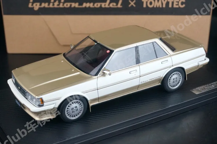IG 1:18 Cresta GT Twin Turbo GX71 JDM Simulation Limited Edition Resin Metal Static Car Model Toy Gift