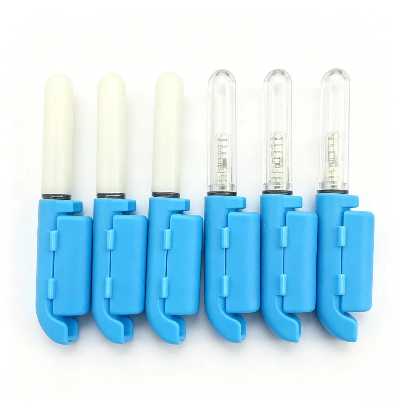 JUSEPU 5PCS Night Fishing Rod Tip Light LED Strike Alert Luminous Stick Waterproof Bite Alarm Lamp with CR425 Battery. image 6