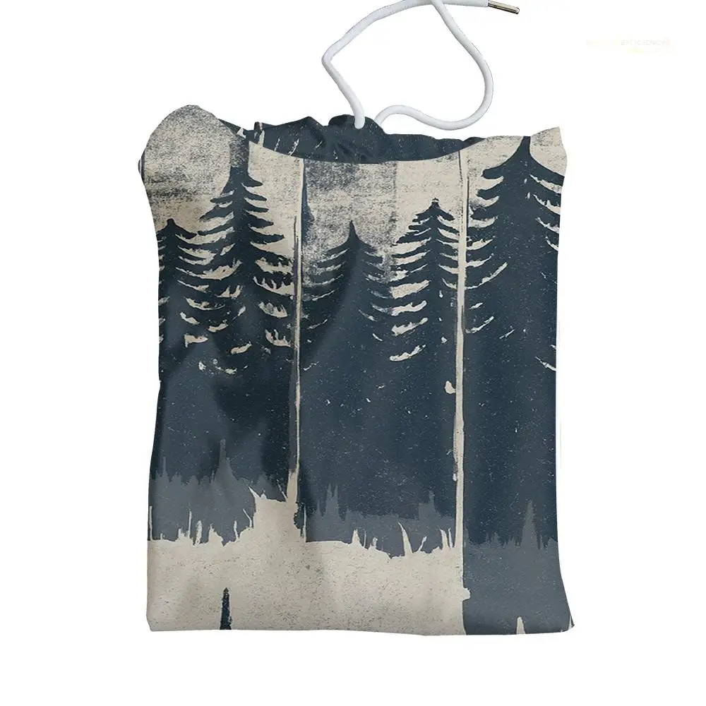 Spring And Autumn Outdoor Adventure Pattern Print Hoodie Sports Fashion Personality Sweatshirt Men's And Women's Warm Sweatshirt