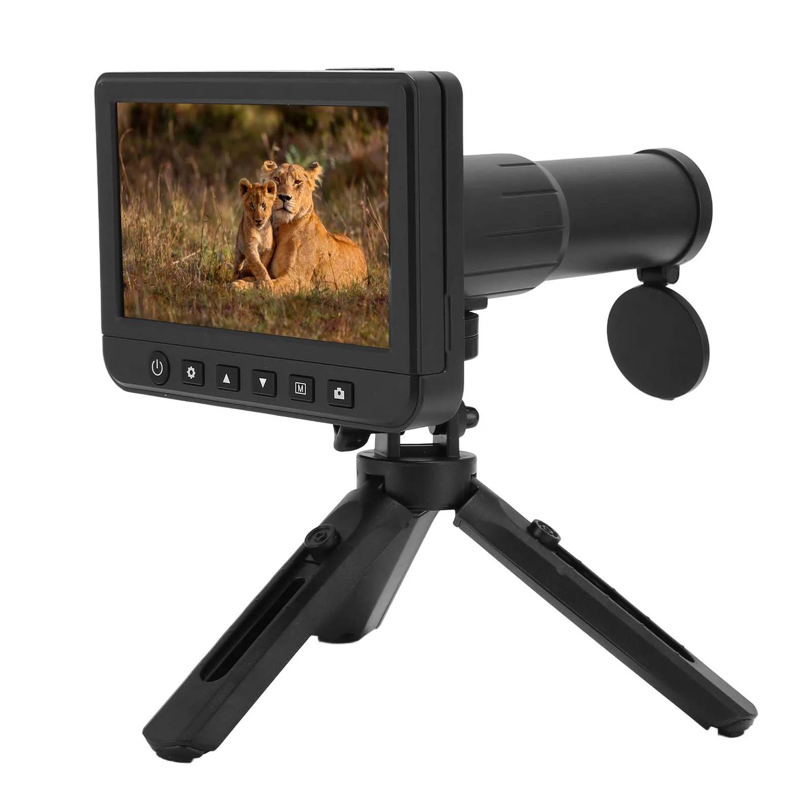 Telescope Digital Telescope Camera 50X Magnification 1080P Video 5 Inch LCD Digital Telescope with Camera for Hunting Outdoor