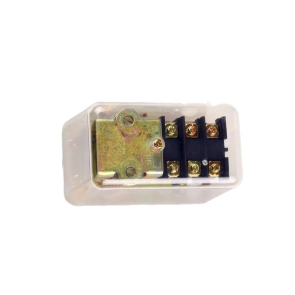 Industrial 380V Three Phase Air Pressure Switch with Transparent Housing for Real-Time Monitoring and 0.55 to 1.5MPA Operation