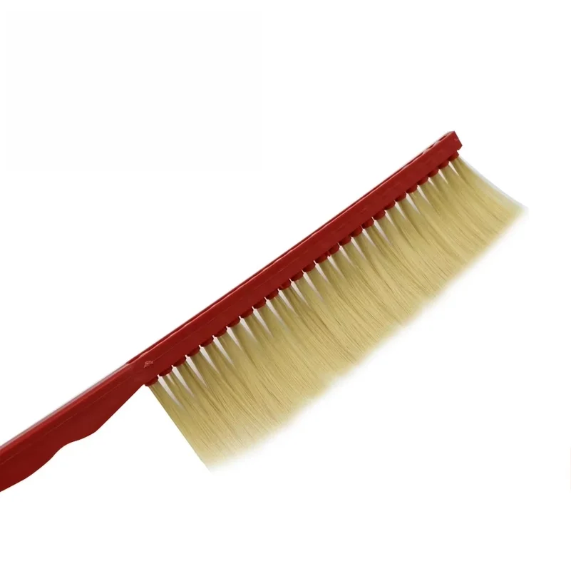 1 Pc 41cm Plastic Beekeeper Beehive Tools Plastic Soft Bee Sweep Brush Pig's Bristles Bee Brushes Beekeeping Equipment