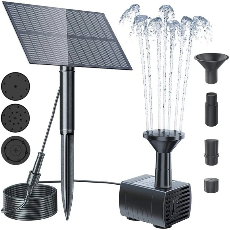 Solar Water Fountain Pump Solar Powered Fountain Pump Solar Fountain With Tubing