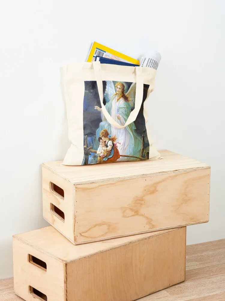 Lindberg Guardian Angel Tote Bag tote bag men Canvas bag Woman shopper tote