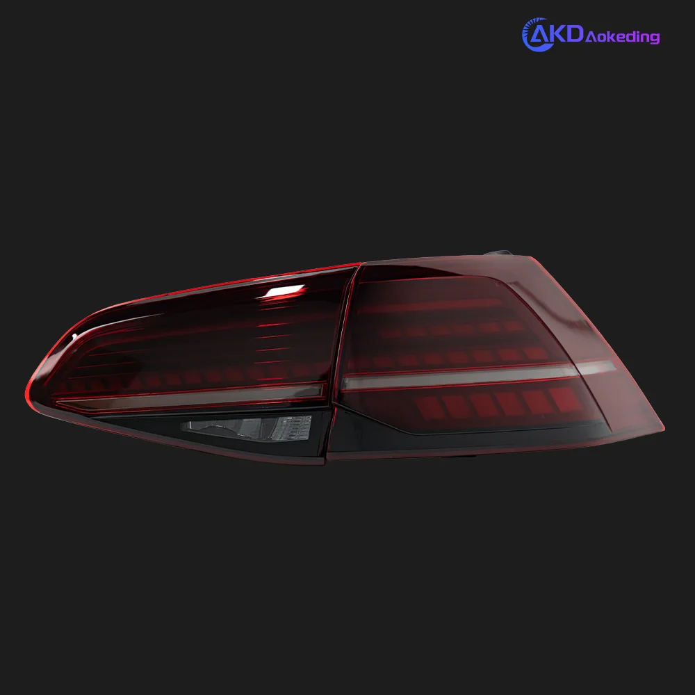 Auto Parts Tail light For Golf 7 2013-2020 MK7 MK7.5 latest Styling LED DRL Brake reversing light Car Accesorios Modified