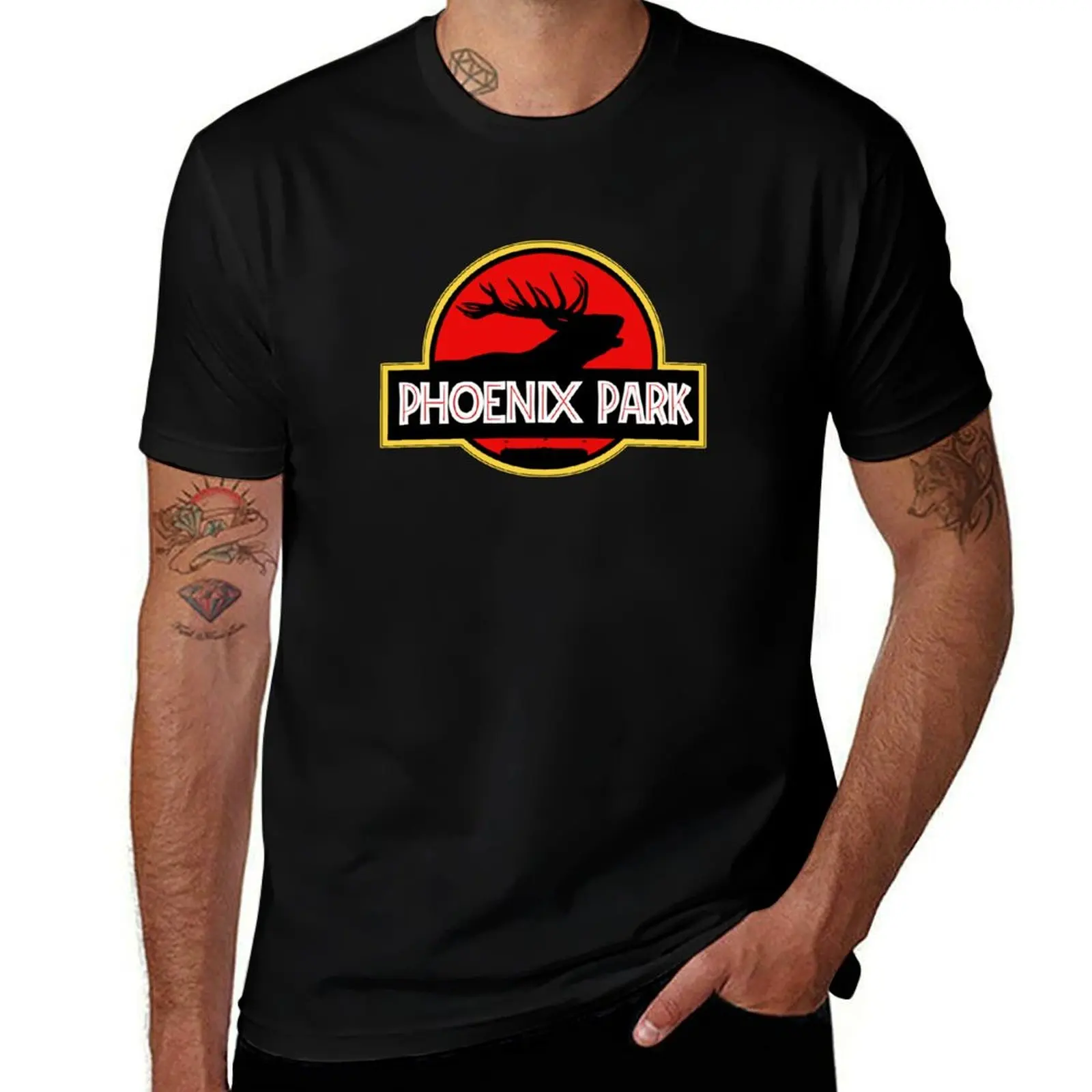 

Phoenix Park Dublin Ireland T-Shirt t shirt man luxury t shirts for man cotton t shirts cotton 100% T-Shirt