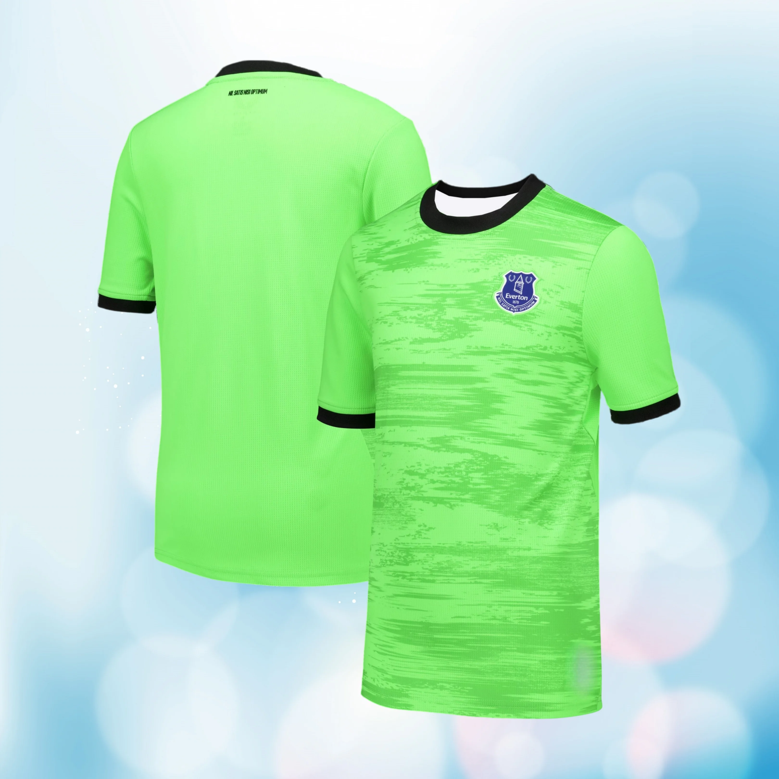 2026 Neues Heißes Y2k Herren Everton Heimtrikot Blaues Fußballtrikot Kurzarm Atmungsaktives Fußballshirt Fan-Version – Detail 6