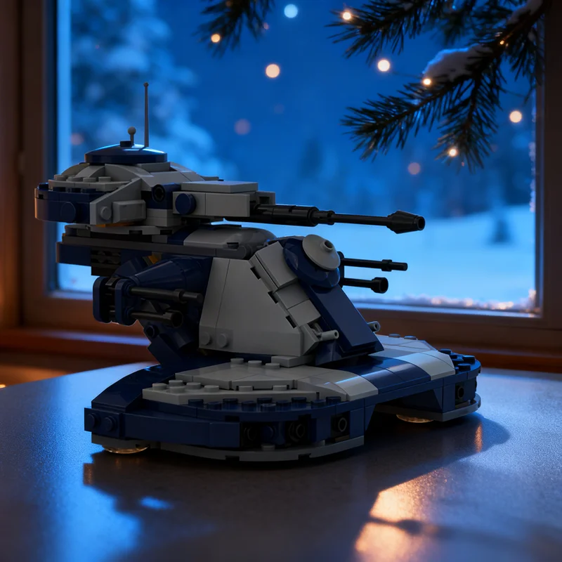 

359pcs MOC AAT Modification Star Battle Model Building Blocks Construction Christmas Gifts Toy Creative DIY Idea Assemble Kids