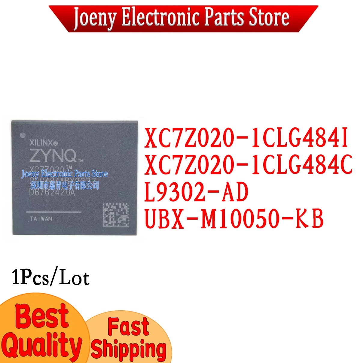 XC7Z020-1CLG484I XC7Z020-1CLG484C L9302-AD UBX-M10050-KB PC shell