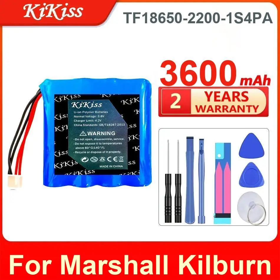 

Kikiss Battery For Marshall Kilburn,TF18650-2200-1S4PA,3600Mah