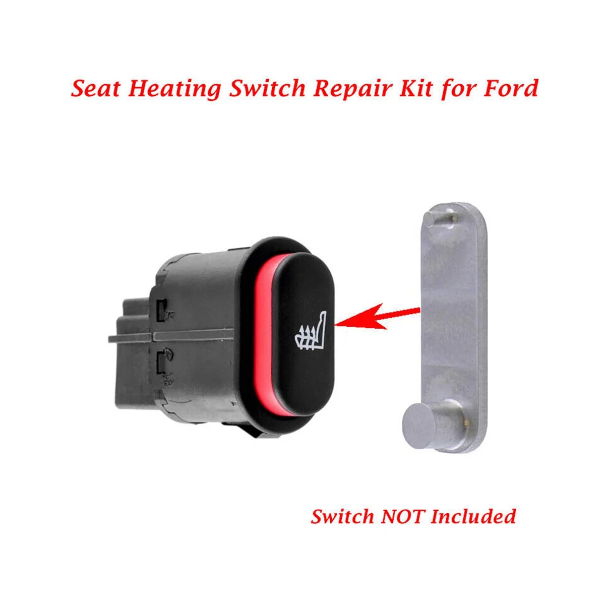 Heated Seat Button Switch Repair 6706942 93BG-19K314-AA for Ford Fiesta IV V VI KA Mondeo I Turnier