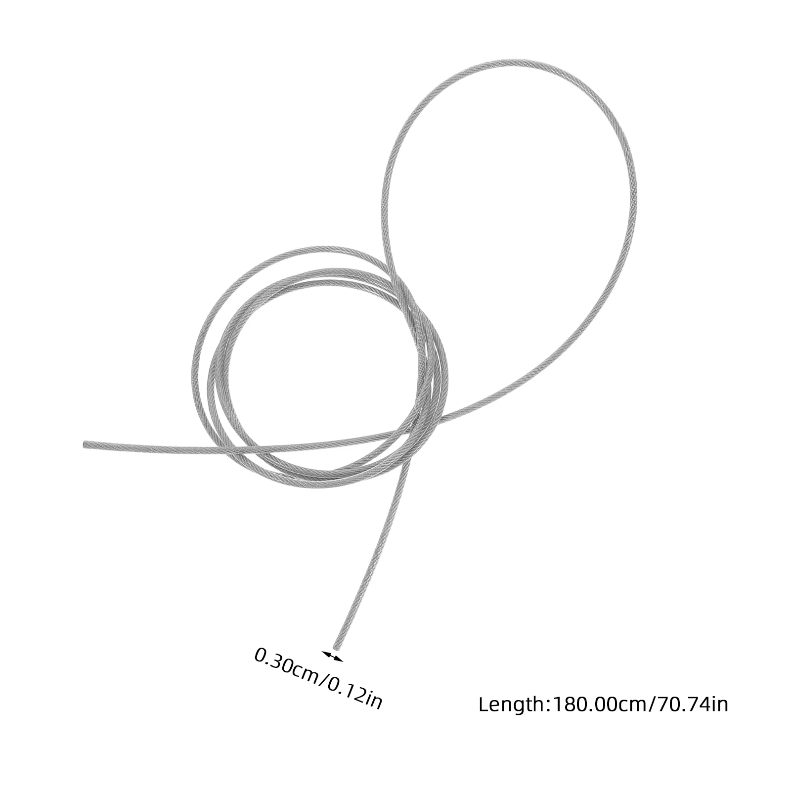 2-delig duurzaam staaldraad basketbalring netto string vervangend draadsnoer voor netaccessoire bevestigingstouw buiten binnen