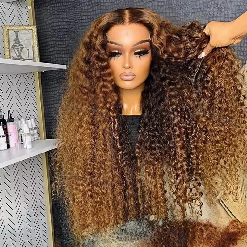 

Highlight Wig Human Hair Deep Wave Frontal Wig Hd Lace Wig 13x6 Human Hair 13x4 Water Wave Wigs Curly Lace Front Human Hair Wig