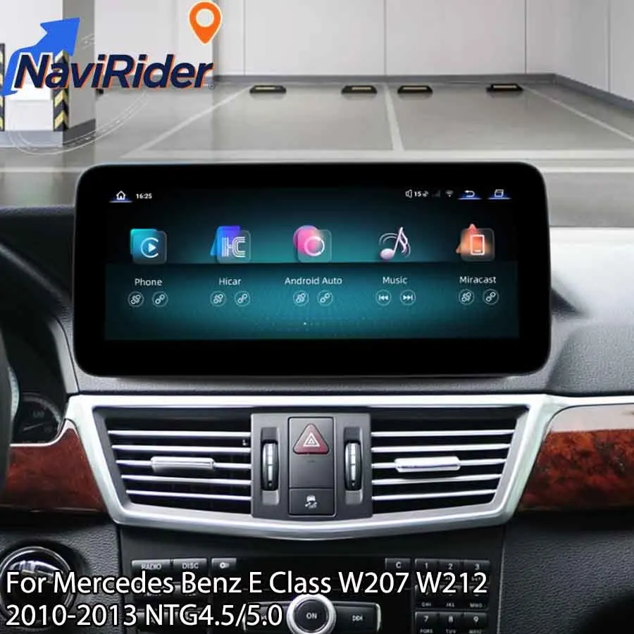 12.8inch Ultra-thin Screen Car Radio Linux For Mercedes Benz E Class W207 W212 2010-2013 NTG4.5/5.0 Carplay Navigation Head Unit