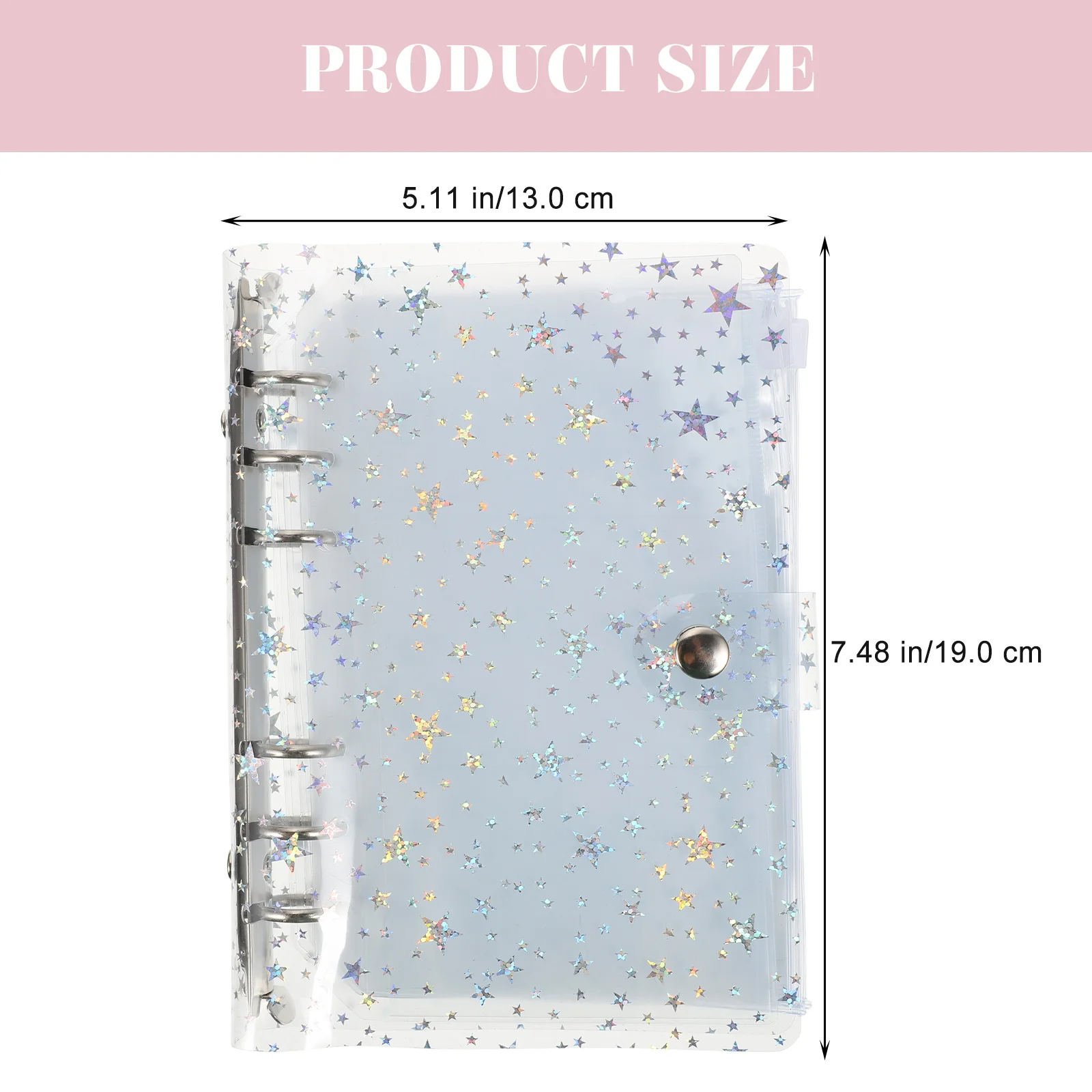 Organizador de carpetas de PVC para carpetas con sobre para ahorrar dinero, organizador de presupuesto ligero