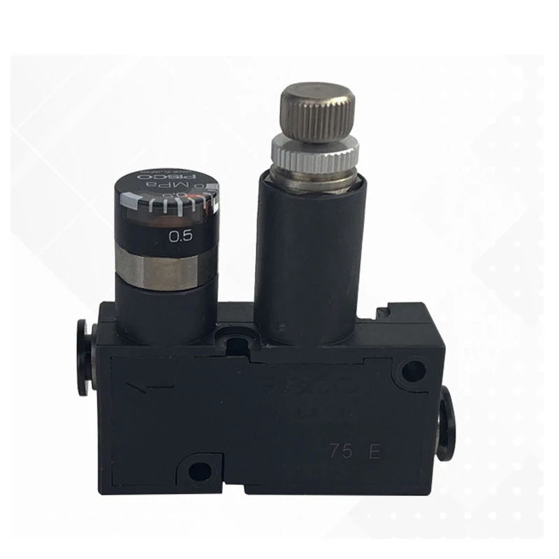 RVUM4-4 RVUM6-6 RVUM8-8 LRMA-QS-4 LRMA-QS-6 Mini Pneumatic Pressure Regulator Micro Air Reducing Valve for Air Compressor