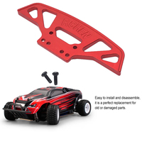 RCGOFOLLOW 1/28 Aluminum Alloy Wear-resistant Front Bumper RC Upgrade Part Rc Front Bumper For Wltoys K969 RC Car Part