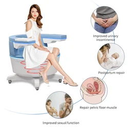 Stimulator Repair Compactness Enhanced Emslim Female Pelvic Floor Muscle Postpartum Repair Treatment Chair Enhanced Beauty