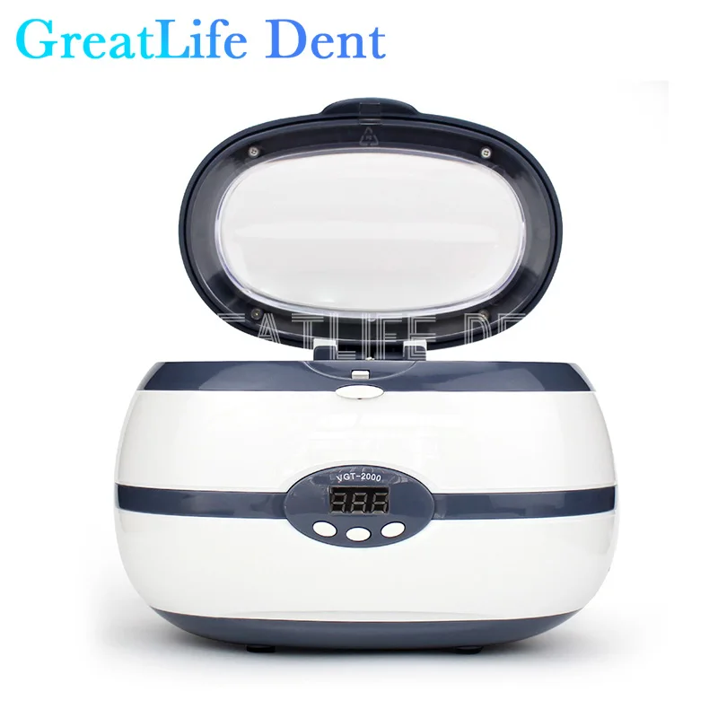 

GreatLife Dent Plastic 600ml Round Tooth Glasses Ultrasonic Jewelry Cleaner Machine Jewelry Teeth Mini Ultrasonic Cleaner