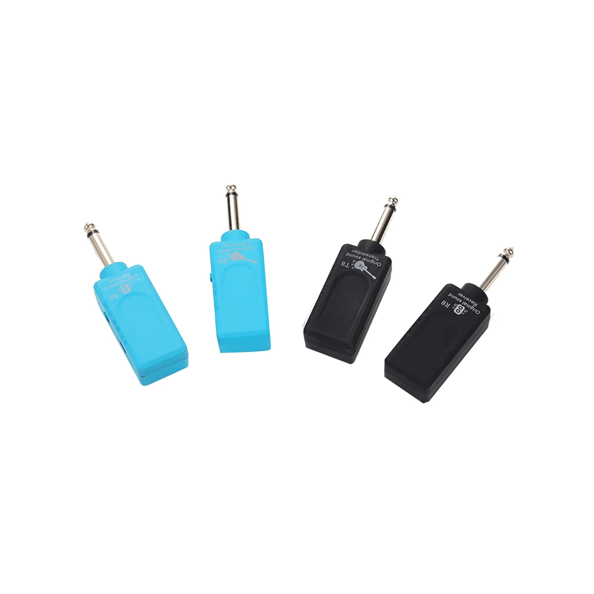 Speakers Sound Instruments Bass Keys Electric Guitar Electronic Blow Tube Saxophone Wireless Audio Transceiver,Black