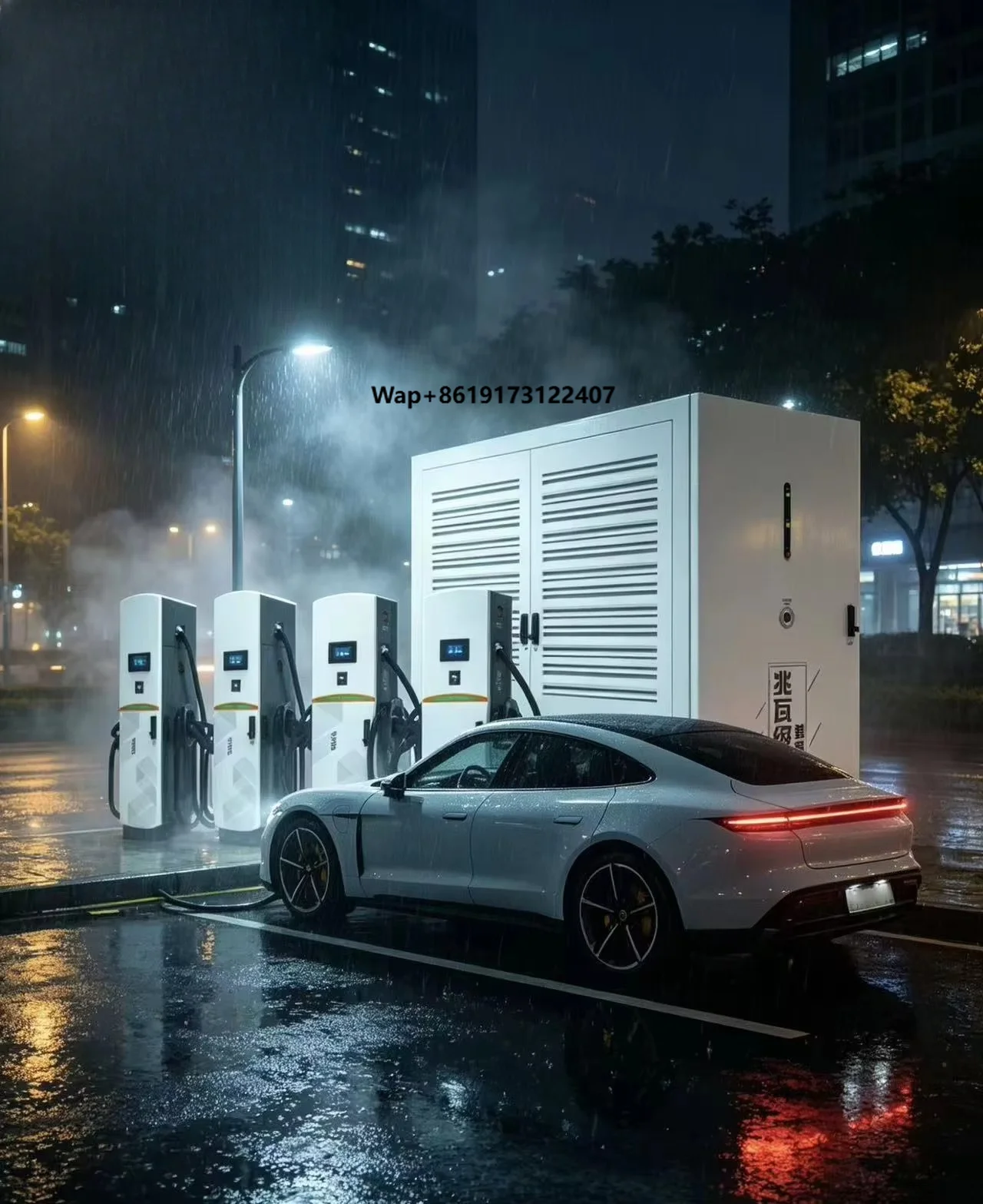 YLCES960K 960kW Split DC Fast EV Charging Stack 24-Gun 200-1000V 1547A Air-Cooled IP54 Home Use New CE Certified System