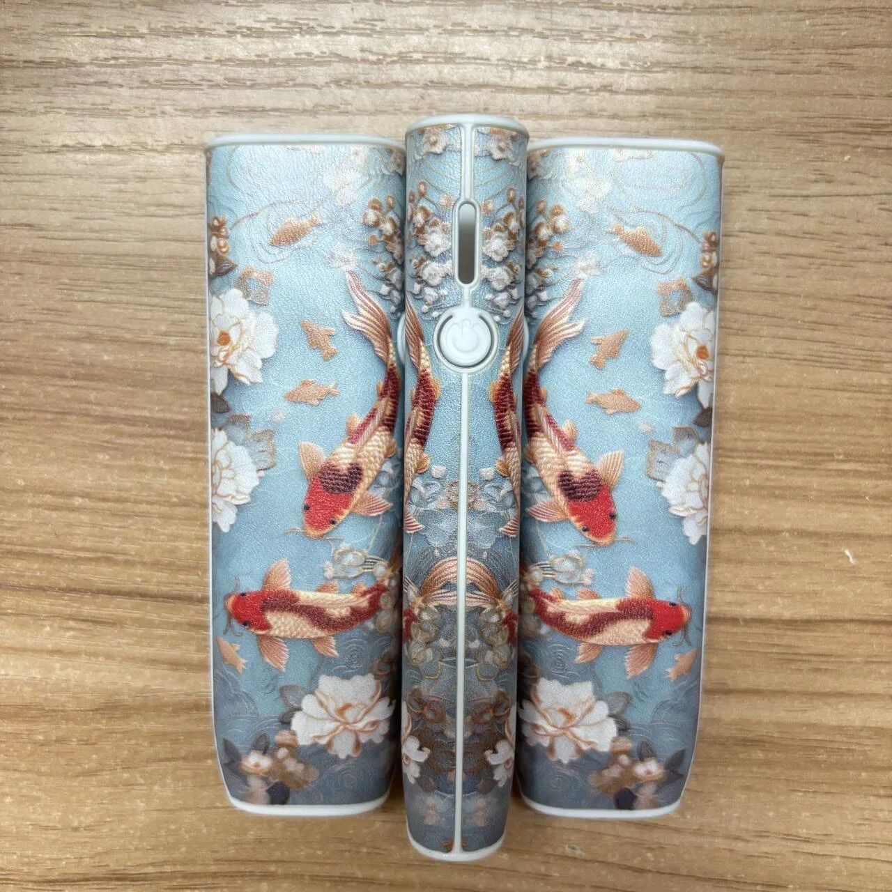 Fashion Koi fish Cover for IQOS ILUMAA ONE Protection PU Leather Cover for ICOS ILLUMA One Accessories