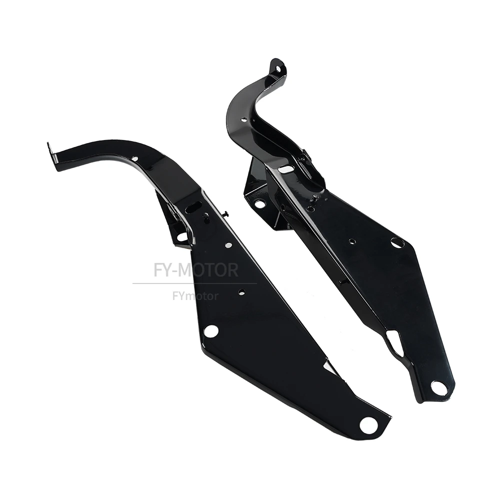 Zewnętrzna głowica motocykla Batwing Fairing wspornik pomocniczy pasuje do Harley Electra Glide FLHT i przemieszczanie się po ulicy FLHX 1996-2013 — zdjęcie 7