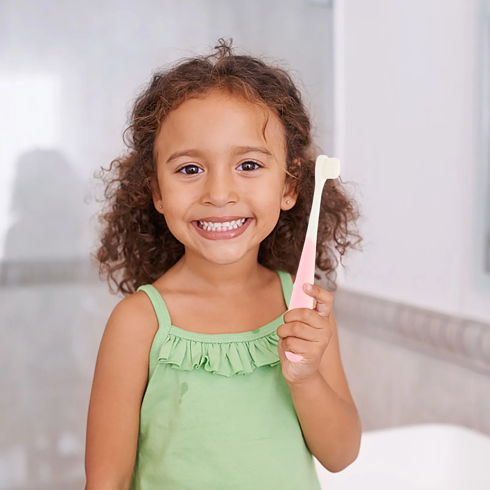 

3Pcs Kid Toothbrushes Soft Bristle Manual Children Toothbrush Toddler Travel Teeth Brush Convenient Kids Travel Toothbrush