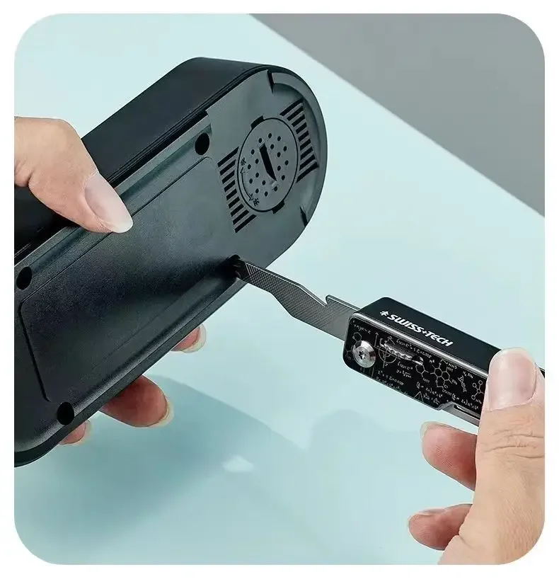 Imagem -05 - Swiss Tech Multitool em Faca Dobrável Abridor de Garrafas Chave de Fenda Mini Outdor Portátil Ferramenta Edc
