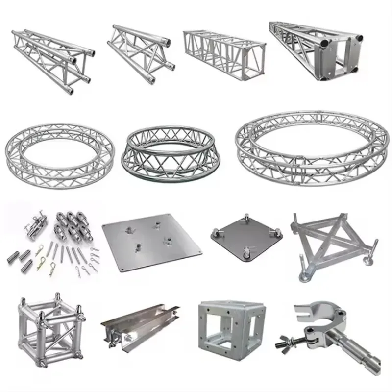 【specialized】Hot Sale Aluminum Spigot Truss Stage Lighting Live Show Stage Truss Display Roof Aluminium Stage Spigot Truss For E