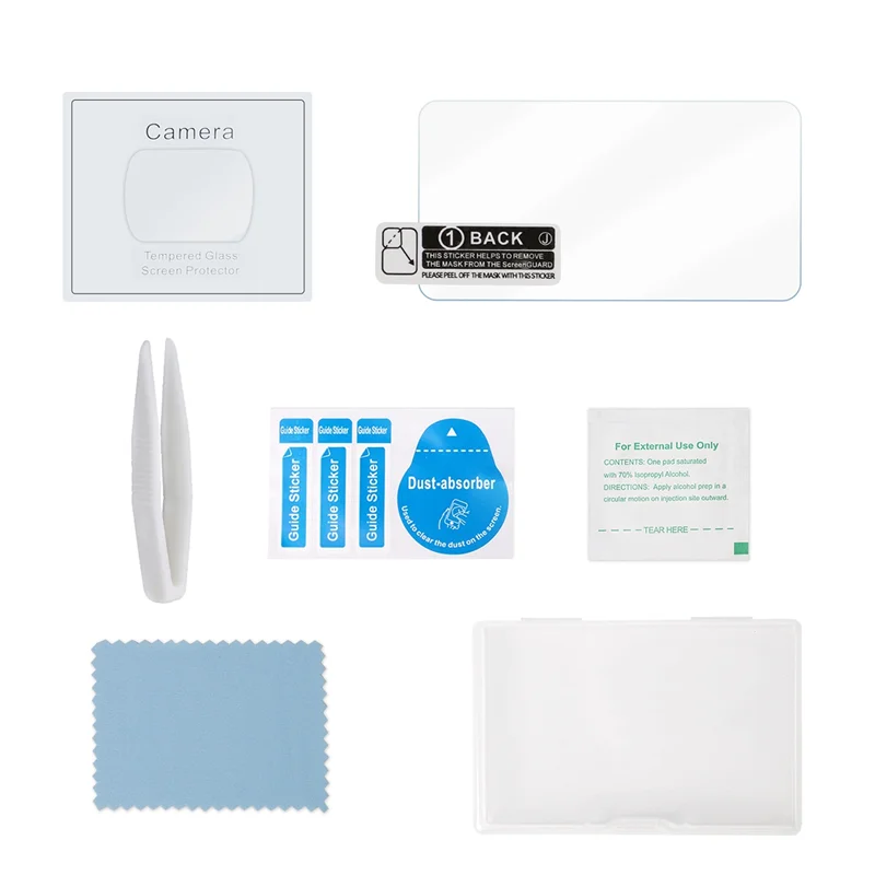 ABFN-For Osmo Pocket 3 ملحقات الفيلم المقسى متعددة الوظائف طبقة رقيقة واقية عدسة شاشة HD فيلم مقاوم للانفجار ، مجموعة Durab #6