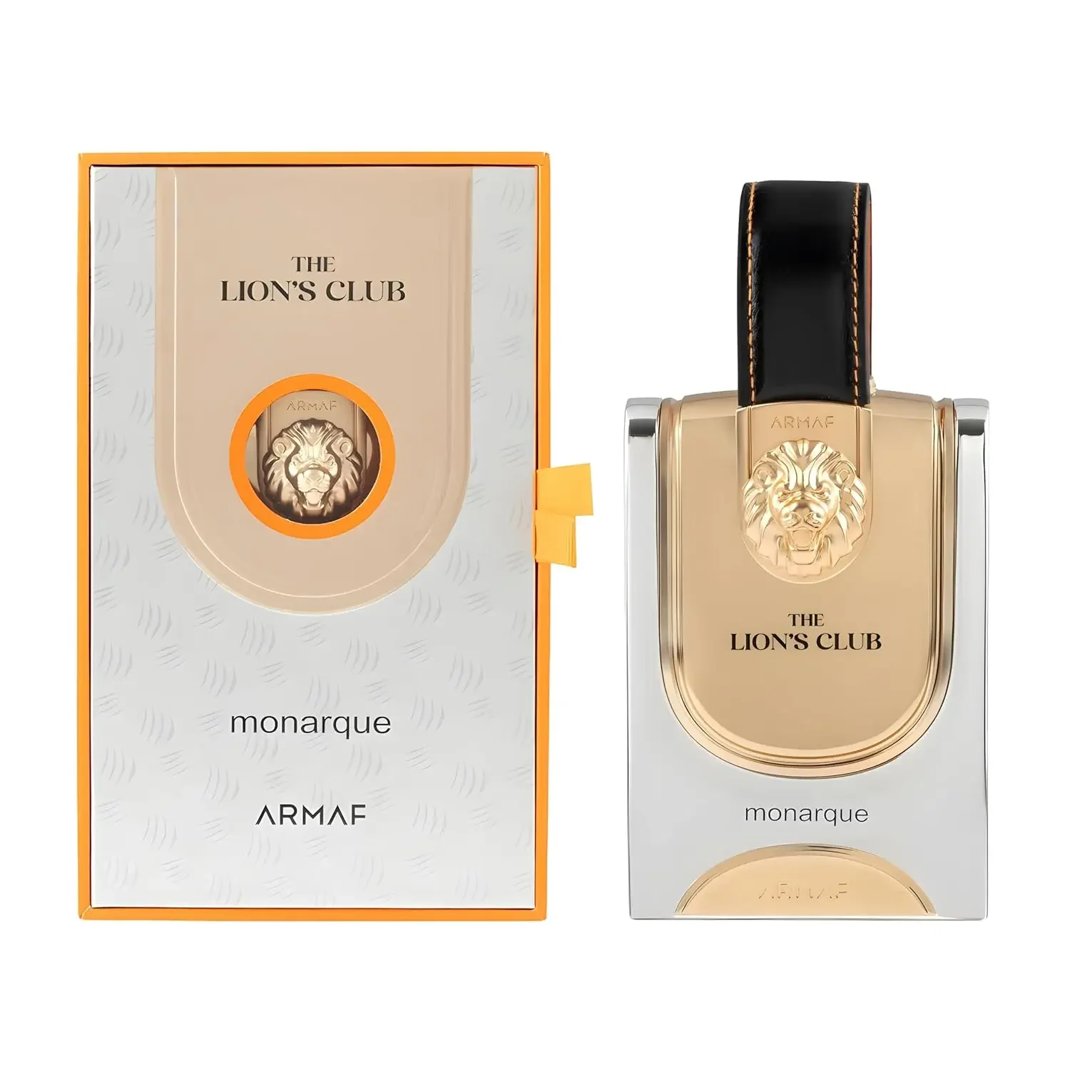 Armaf The Lion's Club Monarque EDP 3.4oz - كولونيا جريئة وودي حار طويل الأمد، هدية مثالية لعيد الهالوين للرجال #2