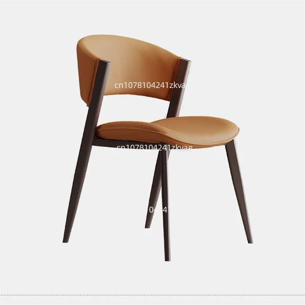 

Dining chair, home light luxury, modern simplicity, high-end sense, Italian simple backrest dining table and chair 2024