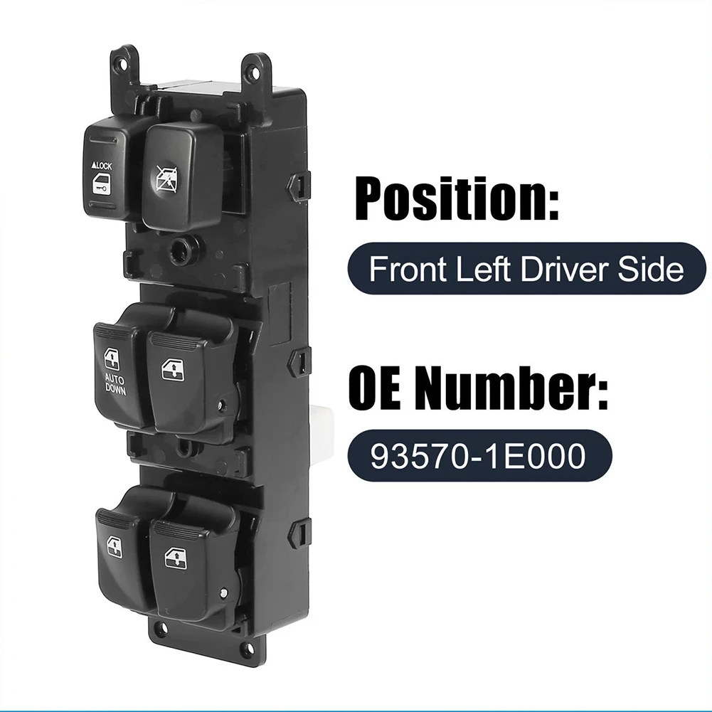 

Car Lifter Control Power Window Switch Factory Specification Perfect Match Easy Installation For Hyundai Accent 2007-2010