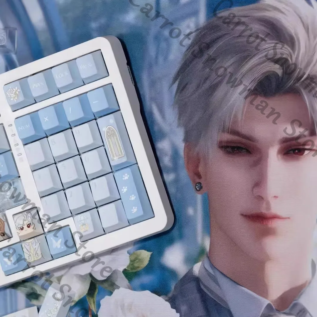 Anime Love and Deepspace Sylus tapete para mesa de boda mantel individual alfombrilla para ratón de escritorio ordenador antideslizante Cosplay regalo de dibujos animados