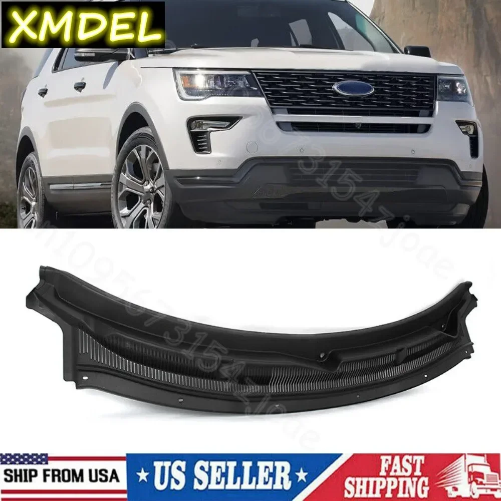 

Car Styling Windshield Cowl Grille Top Panel For BB5Z78022A68AA Fit 2011-2019 for Ford Explorer Auto Part
