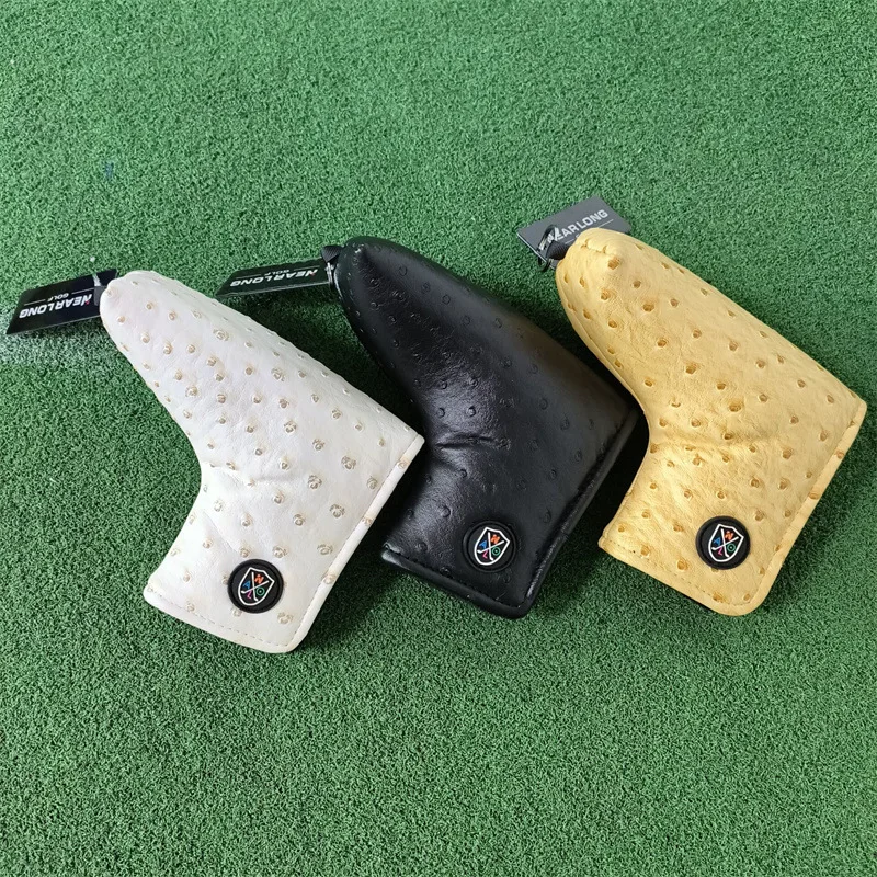 

Golf Push Rod Cover with Marked Magnet Closure PU Waterproof Rod Cover, Right Angle Push Rod Protective Cap Cover